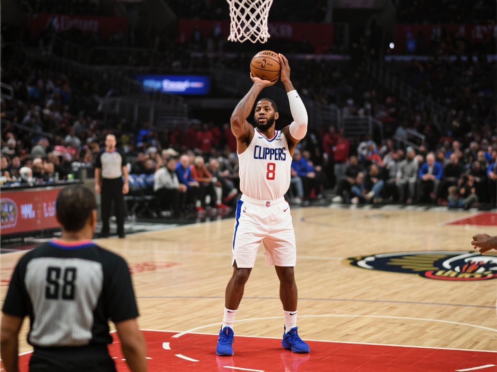 伦纳德精准三分命中,快船鹈鹕战平进入暂停 篮球是一项充满激情与魅力的运动,每一个精