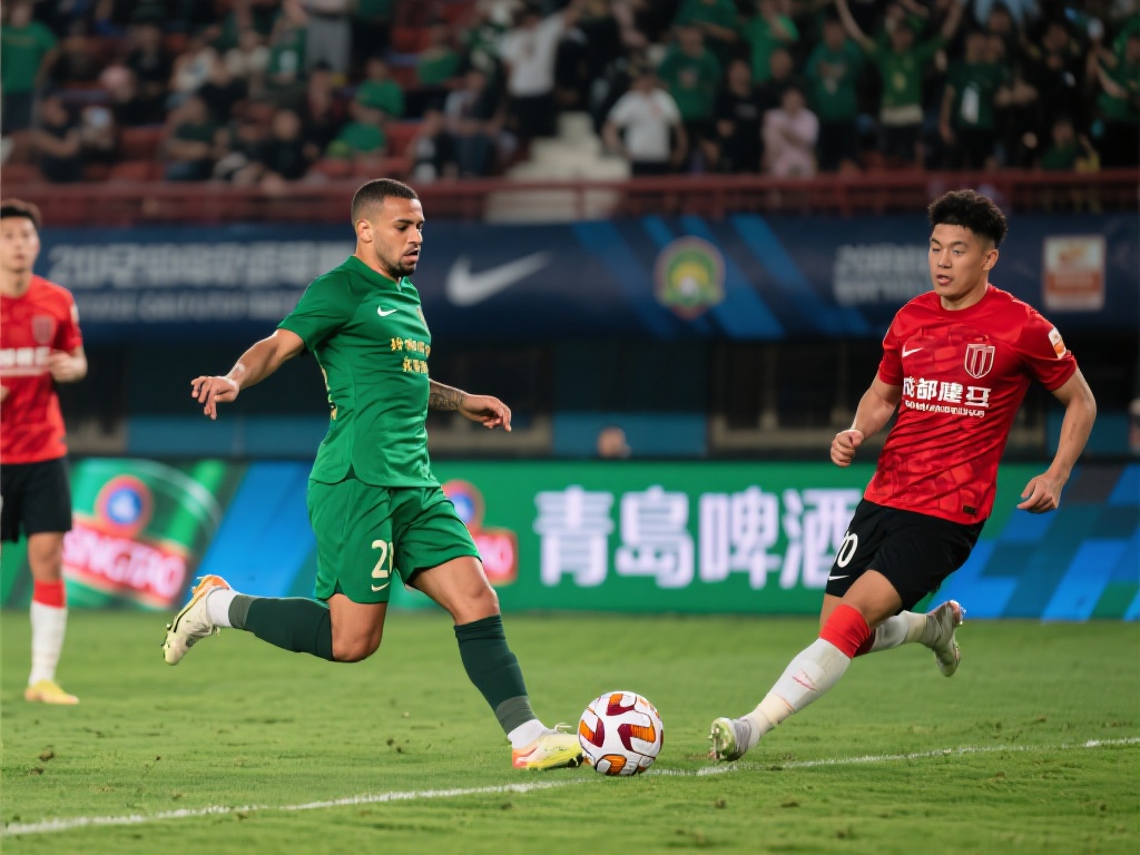 在昨晚举行的中超联赛焦点对决中，北京国安